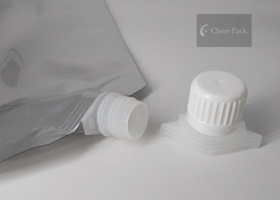 Toejuichingpak 16 mm het Witte van de het Voedselrang van Kleuren Plastic Spuiten GLB Materiaal