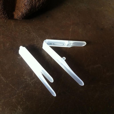 De verschillende Klemmen van de Modellen Plastic Zak voor de Zak van het Gezichtsmasker Verpakking, 8.9*0.7mm Grootte
