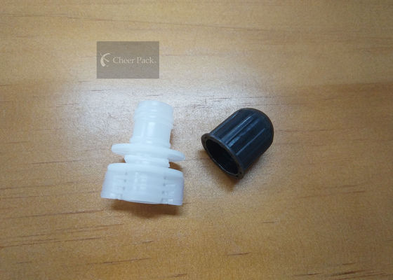 12mm Ovaal van het de Kappenvoedsel van Vorm Wit Plastic Spuiten de Rangpe Materiaal