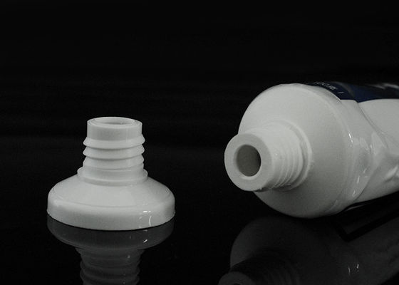 PE Plastic Buishoofd in Ronde Bodemstijl die voor Tandpastabuis wordt ingesloten