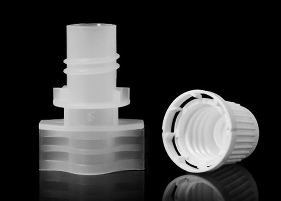 De flexibele Verpakkingshdpe Plastic Bovenkant van Spuitenkappen op de Melk Doypack van de Ontbijtsojaboon