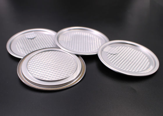 Zilveren Kleuren Harde Gemakkelijk opent 0.6mm Aluminium kan Deksel