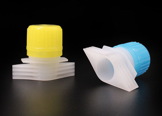 Kraftpapier Doypack 43mm Plastic het Spuitenkappen van de Zakpijp