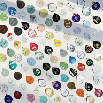 kwaliteit  300mm Aluminum Foil Lid Plastic Composite Easy To Tear Sealing Film For Plastic Cups Fabriek