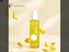 Lichaam Essentiële olie Verpakking Fles 150 ml 210 ml Duidelijk Plastic Custom Shampoo Lotion Hair Oil Pump Bo