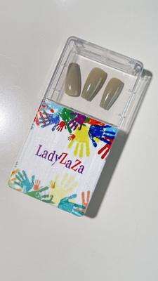 Oval Star Press On Nail 30 stukjes Korte valse nagel dragen van hoge kwaliteit Custom Presson Nagel Met Acryl Groothandel