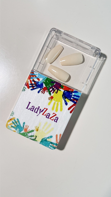 Pure Color Design Manicure Amandel Nagels Afneembare Afgewerkte Draagbare Volledige Cover Valse Nagels