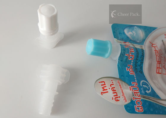 Plastic van het de Babyvoedsel van de Pijpdekking de Zakbovenkanten voor Kleine Tribune op Zak