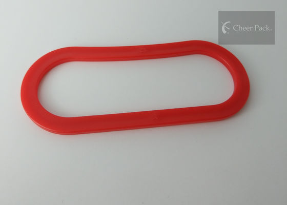 Rode Kleur het Winkelen de Zak draagt Handvat, Plastic Handvatten voor Zakken 3.5cm Breedte