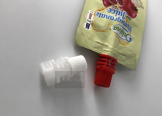 Het polyethyleen giet Spuitenkappen 8.6mm Diameter voor Tribune op de Zak van de Sojamelk