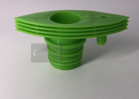 Twee Spuiten Plastic Draai van GLB voor de Plastic Verpakking van de Zuurstofzak, Groene Kleur