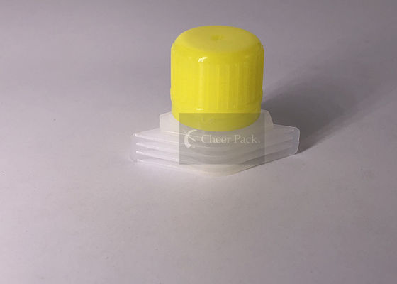 PE Materiële Gele Kleurenspuiten GLB Hand het Vullen Machine 16mm Diameter