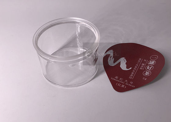 Het professionele Transparante Kleine Plastic Gram van Contaciners 35 voor Theeverpakking