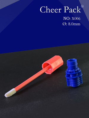 PE-materiaal 8 mm inwendige diameter Plastic spout cover voor lippenstift en wenkbrauwen producten