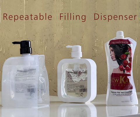 Herhaalbare vloeibare handreiniger Dispenser Transparante zeepdispenser Afwasmachine Shampoo Lotion Fles Leeg Fles Huis