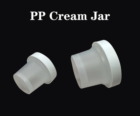 PP PCR materiaal 50ml 100ml 200ml breed mond blikjes voor cosmetica glazuur, mousse cake en ijs