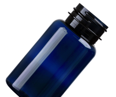 6.75 oz 200 ml Amber donkergroen Polyester Gezondheidsproduct Plastic Verpakking Fles Kap 38mm 38-400