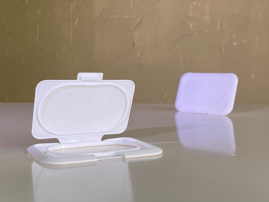 Plastic wet wipe cover 98mm voor productieprocessen