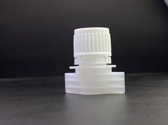 13 mm Plastic Spout Caps gebruikt op wasmiddel zak verpakking