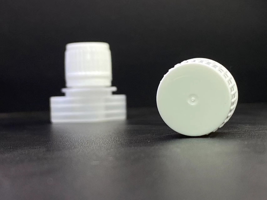 13 mm Plastic Spout Caps gebruikt op wasmiddel zak verpakking