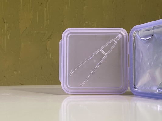 Plastic cosmetische potten voor katoenplaten en natte doekjes