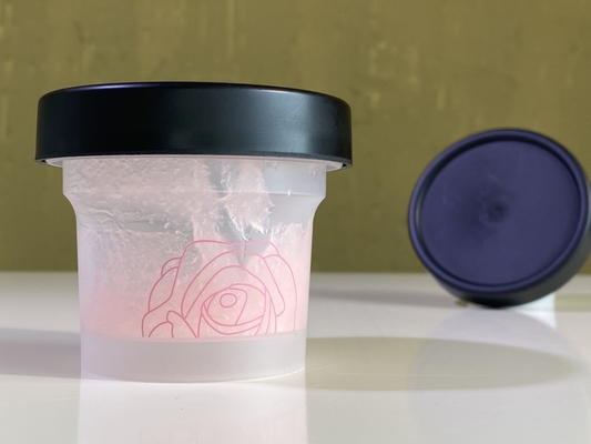 100 ml crème pot cosmetische verpakking 60 mm totale hoogte
