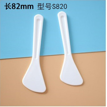 Witte of op maat gemaakte 82 mm PP-spatula voor cosmetische crème