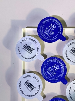 Aluminiumfolie deksel warmte afdichting composiet geïmprimeerd deksel voor PP beker pot fles