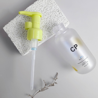 Ronde bodem Shampoo Fles Verpakking Press Bad olie fles Plastic was- en douche gel fles