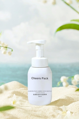 Groothandel 200 ml 300 ml 400 ml 500 ml Cosmetische PET-schuimreiniger Gezichtsschuimpomp Zeepfles