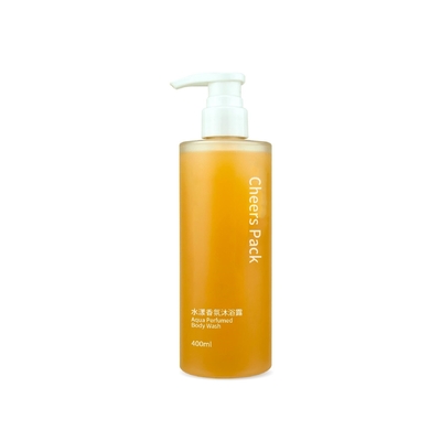 Luxe mode 400 ml maat ovaal PET fles verpakking voor make-up remover olie