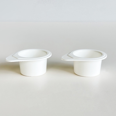 12 ml PP cosmetische bekers met aluminiumfolie deksels voor crème lotion