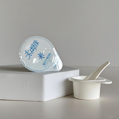 12 ml PP cosmetische bekers met aluminiumfolie deksels voor crème lotion