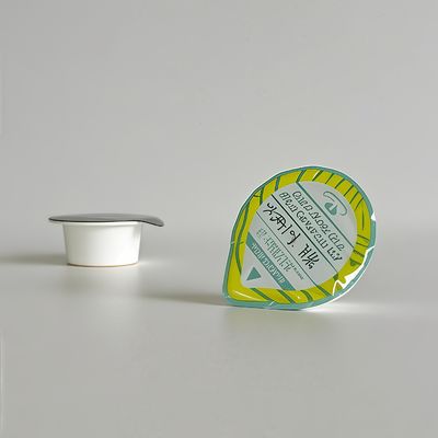 10 ml Custom Logo PP Plastic Cups voor cosmetische crèmes met aluminiumfolie deksel