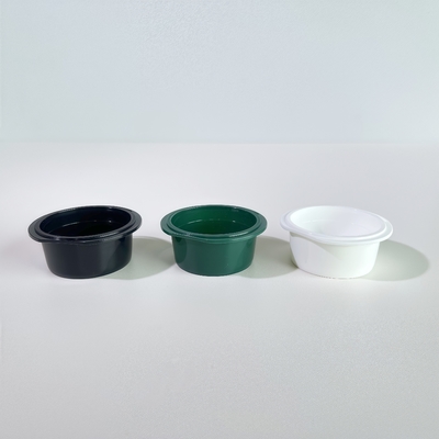 25 ml PP wegwerp cosmetische bekers met aluminiumfolie deksels