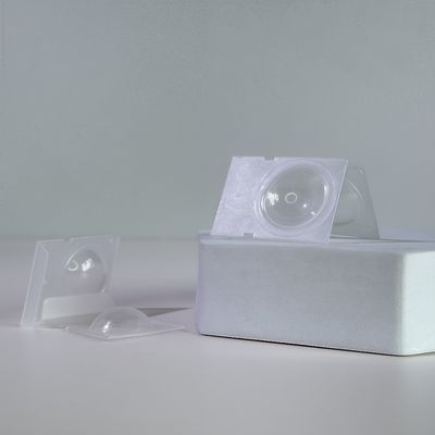 Eenmalige PP-plastiekbekers 0.2g Capaciteit met aluminiumfolie deksel