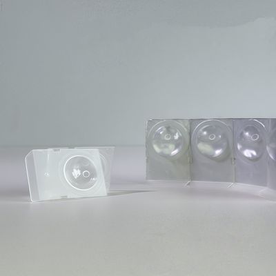 Eenmalige PP-plastiekbekers 0.2g Capaciteit met aluminiumfolie deksel