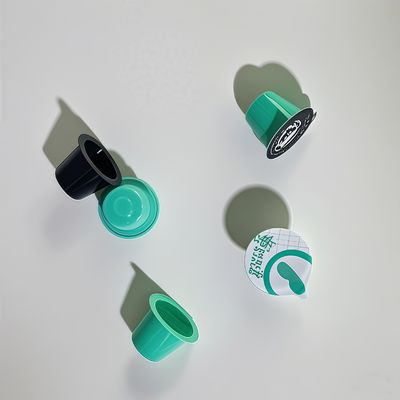 10ml Wegwerp PP Plastic Bekers met Aluminiumfolie Deksel