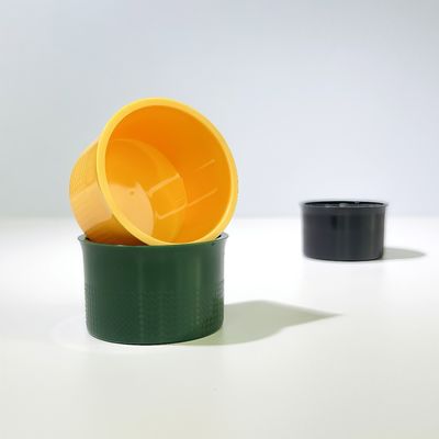 45ml Capacity Disposable Plastic PP Cup with Aluminum Foil Lid for Food Grade Packaging MOQ 30000pcs