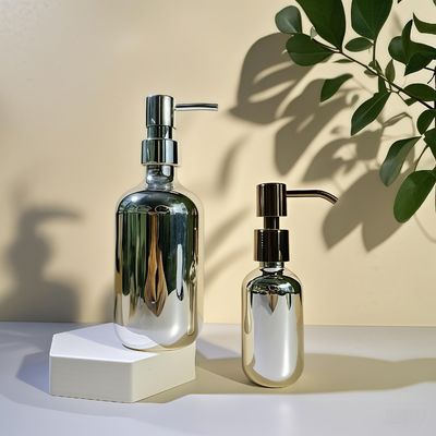 Luxe PET-fles met een capaciteit van 100 ml en een bomvormige fles voor haarverzorging, huidverzorging, serum, shampoo, lichaamswas, gezichtscrème