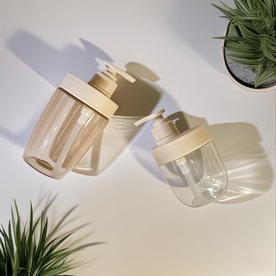 400ml 500ml PET Kunststof Cosmeticafles met Drukpomp voor Essentiële Olie, Shampoo en Lotion