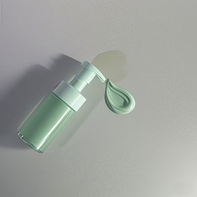 100 ml 120 ml 160 ml Plastic Cosmetic Flask PET Flask voor Shampoo Lotion Lichaamswas met perspomp en aangepaste kleur