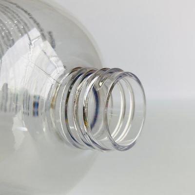 Op maat gedrukte PET-plastic fles met flip-top cap voor shampoo en bodywash