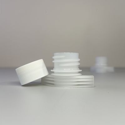 22 mm PE-plastic voedselkwaliteit Draagbare en duurzame schroefkap Spout Lid voor bierverpakking met folie deksels Draagbare Spouted Pockets