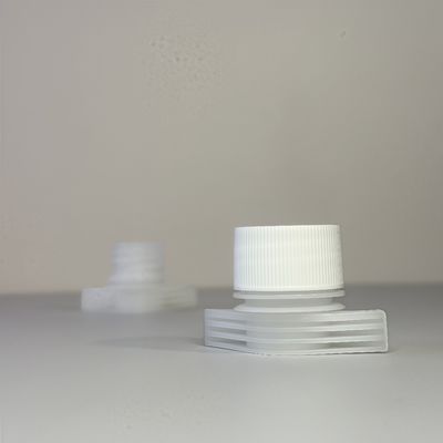 22 mm PE-plastic voedselkwaliteit Draagbare en duurzame schroefkap Spout Lid voor bierverpakking met folie deksels Draagbare Spouted Pockets