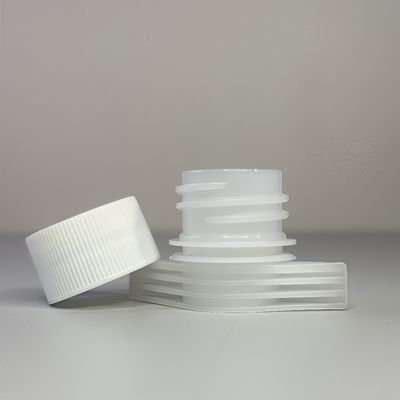 22 mm PE-plastic voedselkwaliteit Draagbare en duurzame schroefkap Spout Lid voor bierverpakking met folie deksels Draagbare Spouted Pockets
