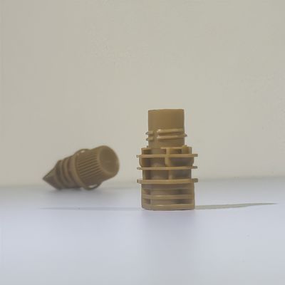 Voedingsmiddelen 10 mm PE Plastic Schroefkap met Flip Top Spout Deksels Veilige rand voor kinderen Gelee producten Flexible zak Verpakking