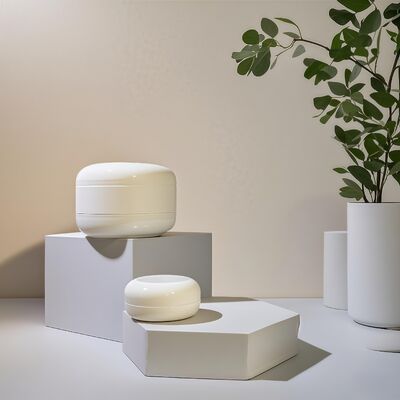 20ml 40ml Plastic Platte Ronde Cosmetische Crème Potjes voor Crème Lotion Producten