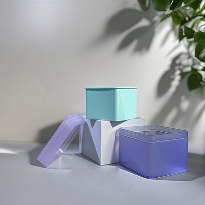 100 vellen huidverzorging katoenen liner bulk order plastic potten met afneembare PP liner voedselkwaliteit voor cosmetische merken / OEM