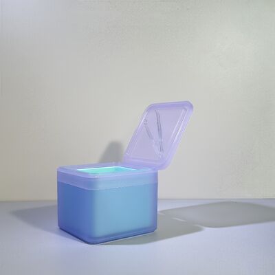 100 vellen huidverzorging katoenen liner bulk order plastic potten met afneembare PP liner voedselkwaliteit voor cosmetische merken / OEM